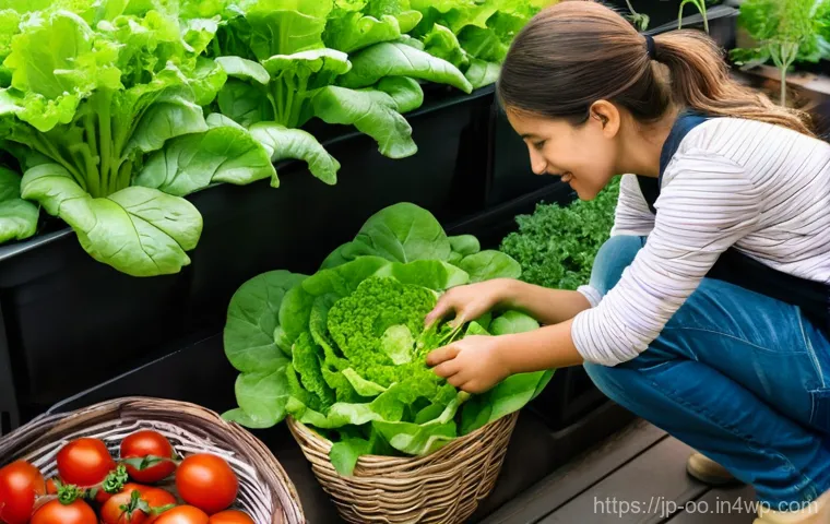 퇴비화 시스템과 도시 농업의 관계 - A close-up shot of gloved hands (belonging to an adult, wearing clean gardening gloves) carefully mi...